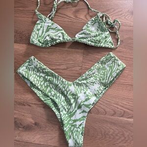 Skatie small bathing suit matching top and bottom